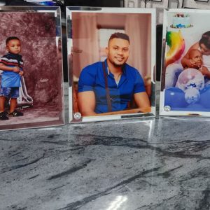 Glass Photo Frame